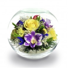 "NaturalFlowers" Арт: BNM-6 цветы в стекле